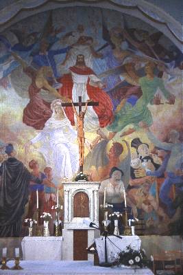 Prokop Péter freskója